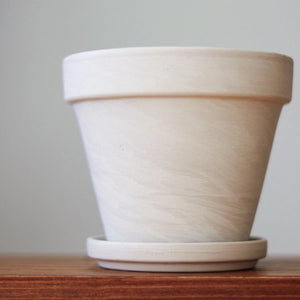 White Clay Pot
