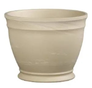 Clay Gallicus Bell Pot - White