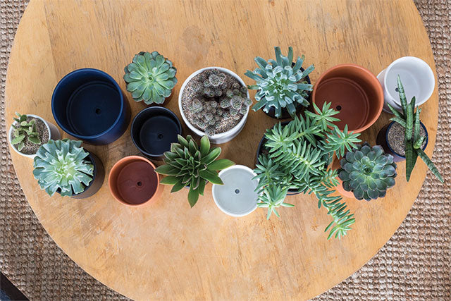 Romey Pot -  Dark Blue