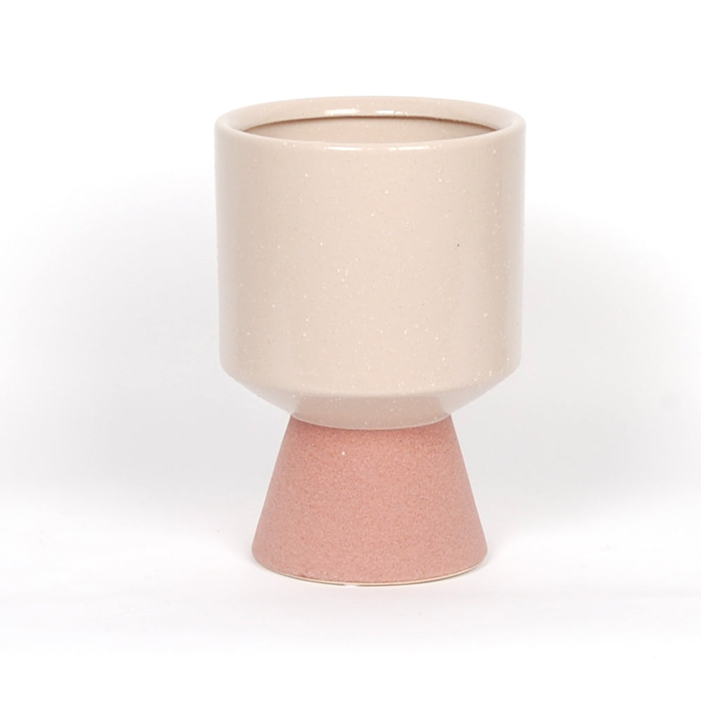 Cream Pot With Tapered Base | Wilder & Rain Flowers