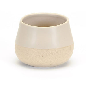 Free form Pot - Cream