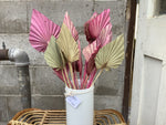 Pink & Green Palm Spears